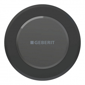Клавіша змиву для унітазу Geberit, безконтактна, від мережі, чорний (115.956.14.6)