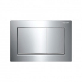 Клавіша змиву Geberit Omega 30 хром глянцевий/хром матовий (115.080.KH.1)