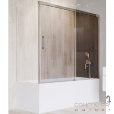 Шторка для ванны Radaway Idea PN DWJ+S 150 10042150-01-01R хром/прозрачное стекло, правосторонняя