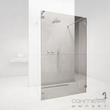 Фронтальная часть душевой кабины Radaway Euphoria Walk-in I W4 130 383145-01-01 (хром/прозрачное)