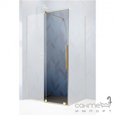 Дверь для душевой кабины Radaway Furo Gold KDJ 160 L 10104822-09-01L золото/прозрачное стекло, левосторонняя