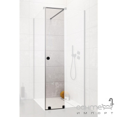 Дверь для душевой кабины Radaway Furo Black RH KDJ 90 R 10104442-54-01RU черный/прозрачное стекло, правосторонняя Новомосковск