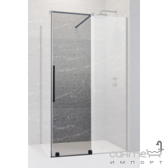 Дверь для душевой кабины Radaway Furo Black KDJ 90 R 10104472-54-01R черный/прозрачное стекло, правосторонняя Краматорськ