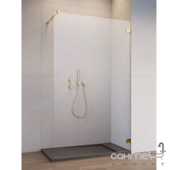 Душевая перегородка Radaway Essenza Pro 8 Gold Walk-In 100 1012100-09-01 золото/прозрачное стекло Ужгород