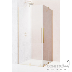 Правая часть душевой кабины Radaway Furo Gold KDD 100 R 10105100-09-01R золото/прозрачное стекло Запоріжжя
