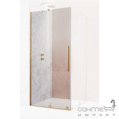 Левая часть душевой кабины Radaway Furo Gold KDD 100 L 10105100-09-01L золото/прозрачное стекло Умань