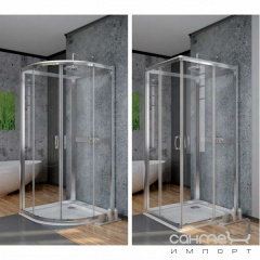 Задние стенки 2S Radaway 80 для Premium Plus A и Premium Plus C 33443-01-06N (хром/фабрик) Киев