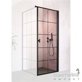 Двері для душової кабіни Radaway NES Black Factory KDJ I door 80 R 10022080-54-55R правобічні