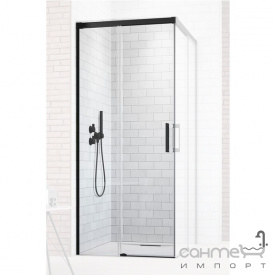 Дверь прямоугольной душевой кабины Radaway Idea Black KDD 110 левосторонняя 387063-54-01L