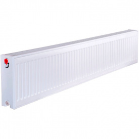 Радиатор панельный стальной KALITE 22 300х1600 мм, боковое подключение, белый
