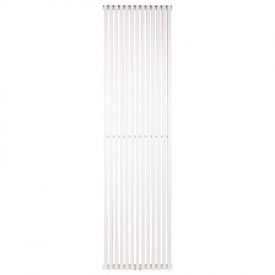 Дизайнерский радиатор отопления Betatherm Quantum 2 2000x525 вертикальный белый