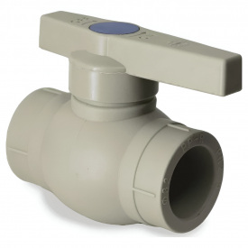 Кран шаровой ASG-Plast 32 пластиковый шар (-/36)