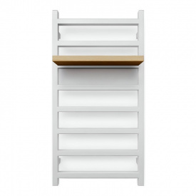 Полотенцесушитель водяной Terma SIMPLE 840x500 белый