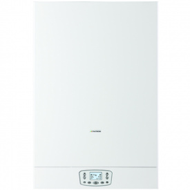 Газовый котел конденсационный ITALTHERM Time Max 35 K 35 кВт белый + труба