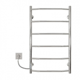 Полотенцесушитель электрический KOSSER Трапеция 800х500/6 EL с таймером вертикальный (ДТ23EL)