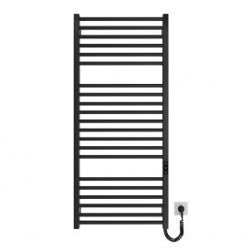Полотенцесушитель электрический Hygge Family Derby 1170x530 с регулятором, черный матовый