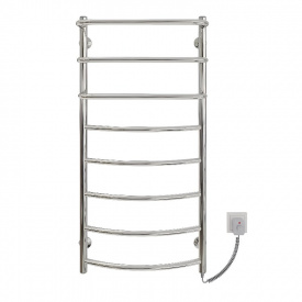 Полотенцесушитель электрический KOSSER Каскад Дуга 1000х500/8 ER вертикальная (ДКД04ЕR)