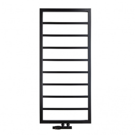 Полотенцесушитель водяной Luxrad А3 1120х500 дизайнерский, черный (A311205009005MATZDC)