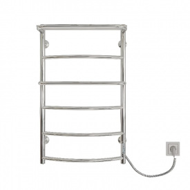 Полотенцесушитель электрический KOSSER Каскад с полкой 800х500/6 ER вертикальная (ДКп02ER)