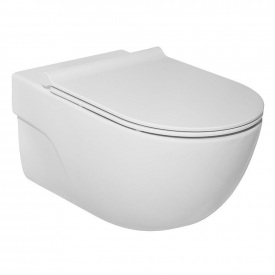 Унитаз подвесной Roca Meridian-N Rimless с крышкой (A34H240000)