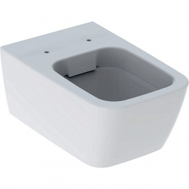 Унитаз подвесной воронковидный Geberit iCon Square Rimfree, белый (201950000)