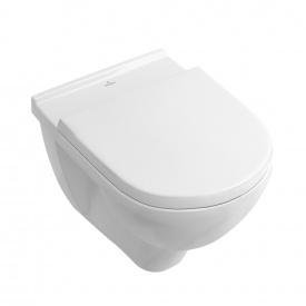 Унитаз подвесной Villeroy &amp; Boch O.Novo Directflush без ободка с крышкой Soft Closing (5660HR01)