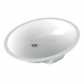 IMPRESE умывальник овальный (38*47,5*18см врезной под столешницу)
