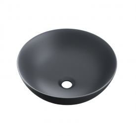 Раковина накладная Excellent Luqa CEAC.6401.400.GRM 400 круглая графит матовая