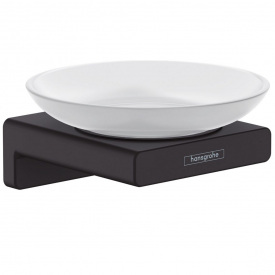 Мыльница подвесная Hansgrohe AddStoris, Matt Black (41746670)