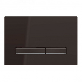 Клавиша смыва Geberit Sigma50, черный/черный хром (115.671.DW.2)