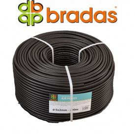 Шланг технічний для стисненого повітря AH05*2BK 200 м, Bradas