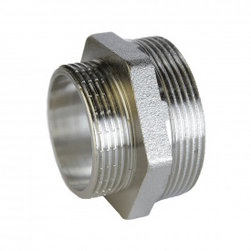 Ниппель латунный VLMZ А0522А(нк) 1 1/4" x 1 1/2"
