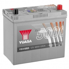 Аккумулятор автомобильный Yuasa 12V 50Ah Silver High Performance Battery (YBX5053)