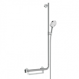 Hansgrohe Unica Comfort Набор для душа Raindance Select S 120 /штанга Unica Comfort 1,10 м правая, белый/хром