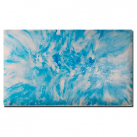 Керамическая панель UDEN Ken 500 Вт 10м2, голубой настенный