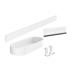 Набір аксесуарів HANSGROHE WALLSTORIS 27967700, білий