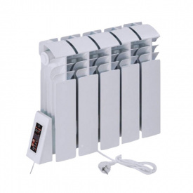 Электрический радиатор ERAFLYME COMPACT 5L 300х455 490Вт 9м2, белый (0,30м)