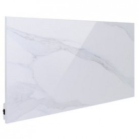 Керамическая панель Teploceramic 800 Вт 15м2, мармур белый настенный (TCM-800-5)