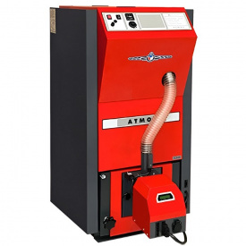 Пеллетный котел Atmos D 25 PX 25 кВт 250м2 с автоматикой