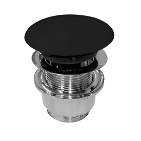 Донный клапан Cielo Jungle для умывальника, черный матовый (PIL01LV)