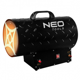 Тепловая пушка Neo Tools 30кВт 300м2 1000м3/ч, черный (90-084)