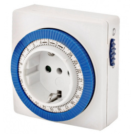 Розетка с таймером Feron TM32 механическая суточная