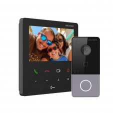 Комплект видеодомофона Hikvision DS-KH6110-WE1+DS-KV6113-WPE1С