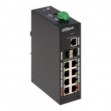 Неуправляемый 11-портовый PoE-коммутатор Dahua DH-PFS3211-8GT-120