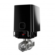 Кран перекриття води з дистанційним керуванням Ajax WaterStop 1 black