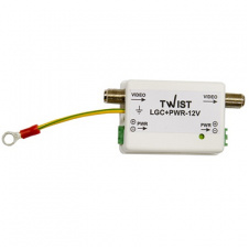 Twist-LGC+PWR12V грозозахист на коаксіал