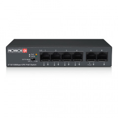 Некерований PoE-комутатор Provision ISR PoES-0460C+2I-V2 з 4 портами PoE Бердичів