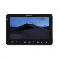 Комплект відеодомофону і відеопанель BCOM BD-780FHD Black Kit Суми