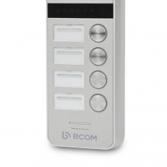 Відеопанель BCOM BT-404HD Silver на 4 абоненти Київ