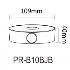 Комутаційний бокс Provision ISR PR-B10BJB 117.9x39 мм Суми
